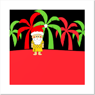 Tropical Christmas Posters and Art